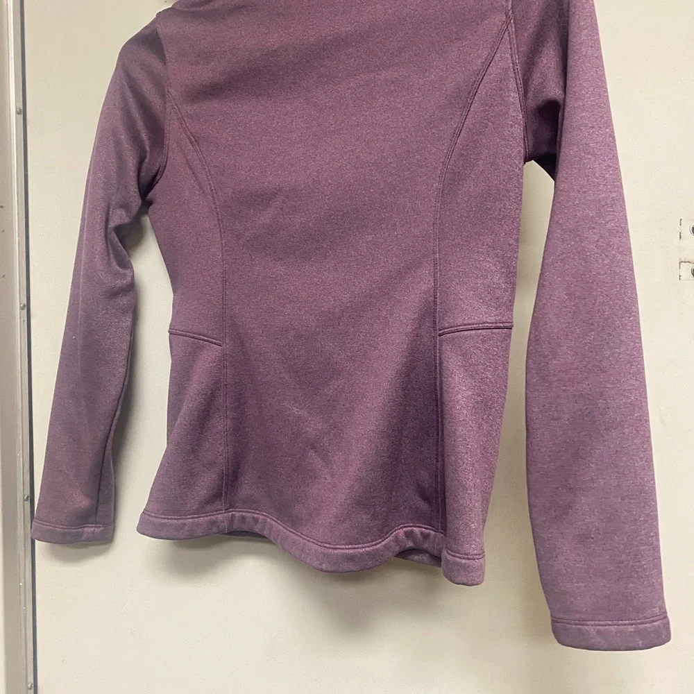 The North Face Maroon Heathered Jacket size small - - Picture 3 of 3